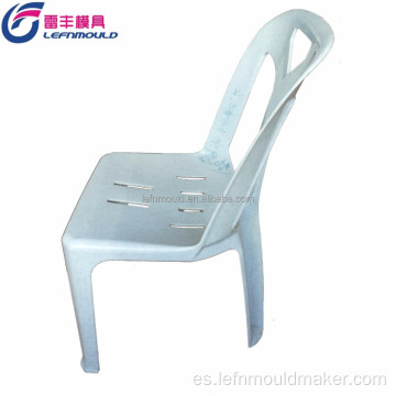 Molde de silla de plástico sin brazo para jardín